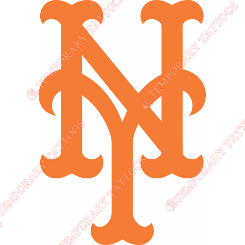 New York Mets Customize Temporary Tattoos Stickers NO.1769
